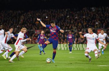 Ależ gol Luisa Suareza! FC Barcelona rozbiła Mallorkę (VIDEO)